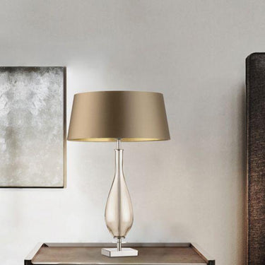 Transparent modern table lamp